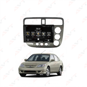 Honda Civic 2001 to 2006 Android Panel HD Player IPS Display Multimedia System