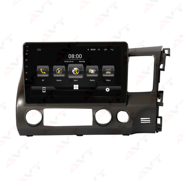 Honda Civic Reborn 2007 to 2011 Android Panel HD Player IPS Display Multimedia System