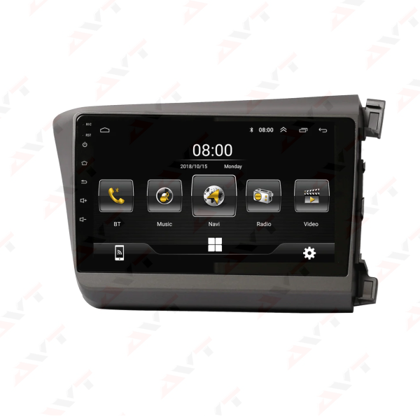 Honda Civic Rebirth 2011 to 2016 – Android Panel HD Player IPS Display Multimedia System