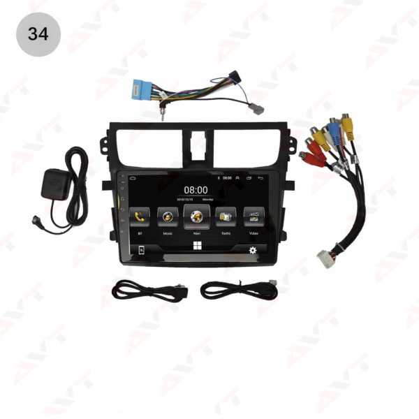 Suzuki Cultus 2017 to 2020 Android Panel HD Player IPS Display Multimedia System - Image 2