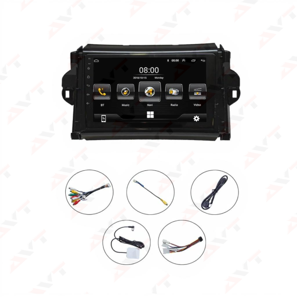Toyota Fortuner 2017 Android IPS Multimedia Display - Image 2