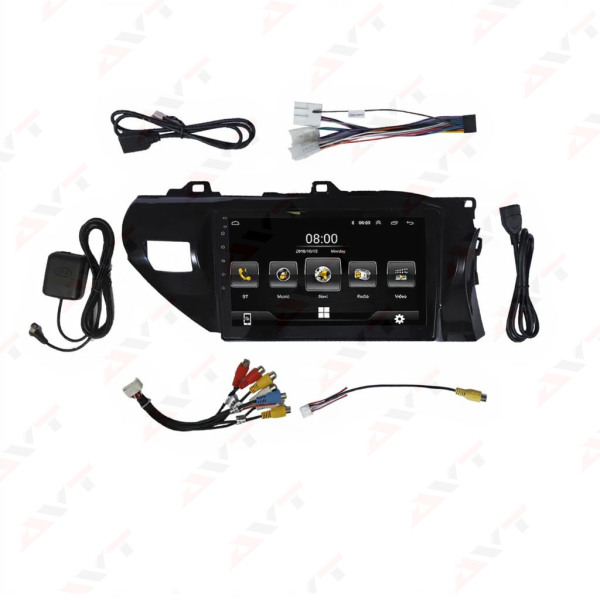 Toyota Revo 2016 to 2022 Android Panel HD Player IPS Display Multimedia System - Image 2