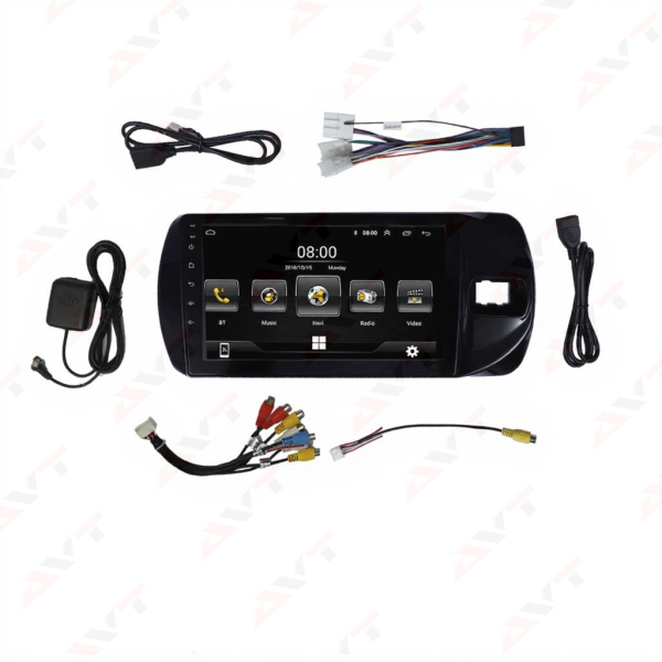 Toyota Vitz 2017 Android Ips Multimedia Display - Image 2