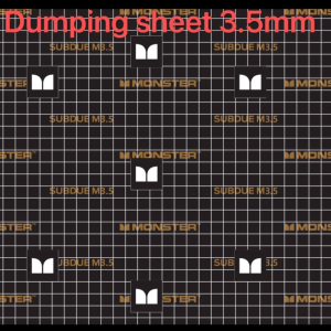 Monster Subdue M3.5 Damping Sheet