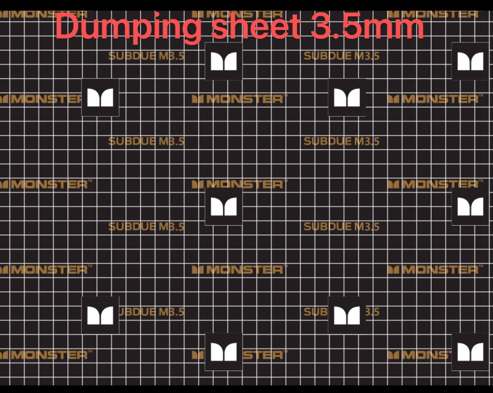 Monster Subdue M3.5 Damping Sheet