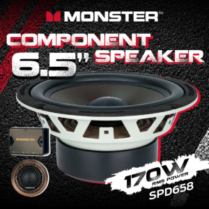 Monster SPD658 6.5" 2-Way Component Speaker