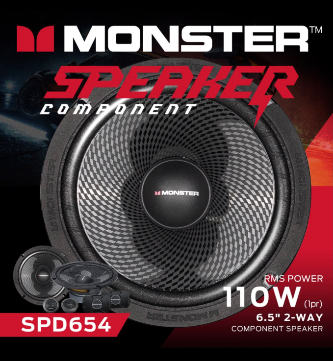 Monster SPD654 Component Speaker